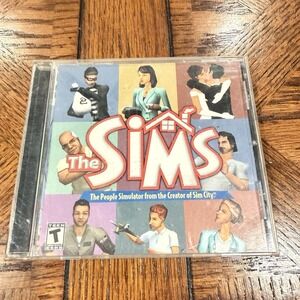 The Sims 1 Original PC Game 2002 EA Maxis Video Game Y2K Retro Retro Jewel Case